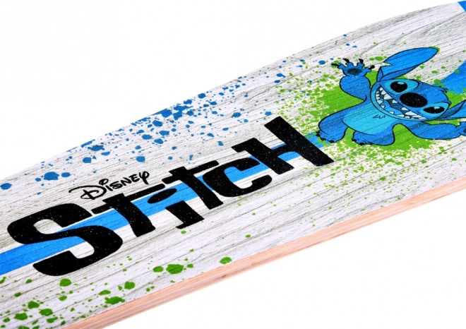 Dřevěná skateboard Disney Stitch pro děti do 50 kg