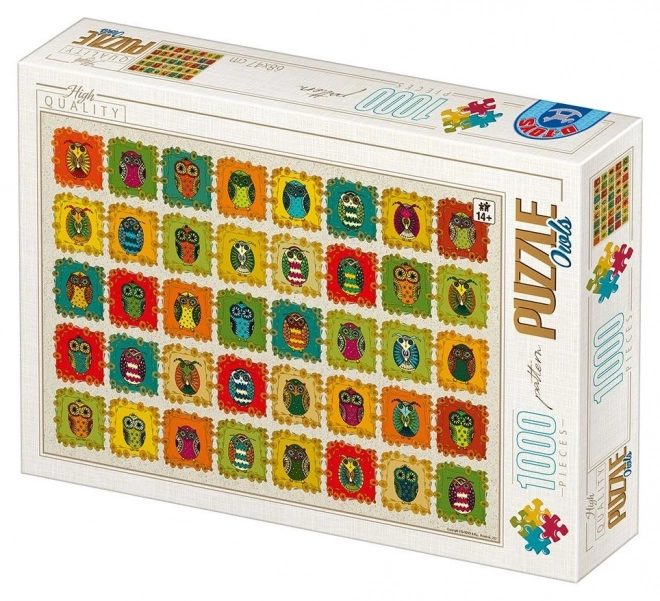 Puzzle sovy 1000 dílků