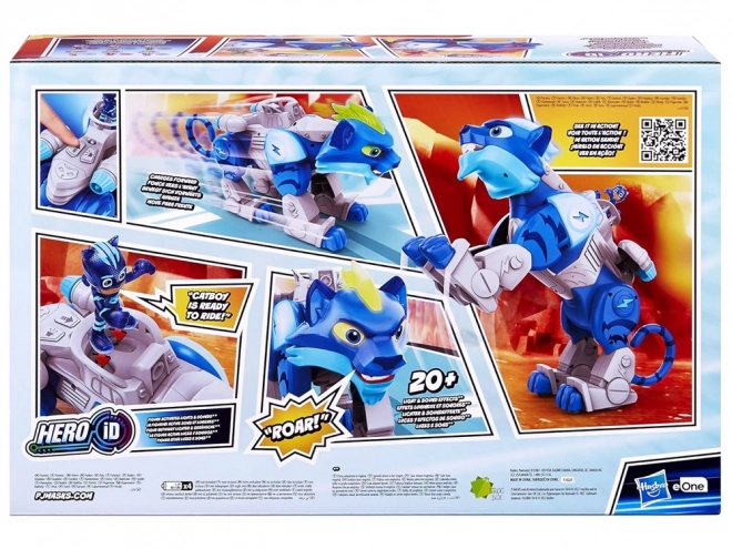 PJMasks řvoucí odvážná kočka s figurkou