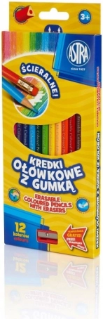 Astra Trojhranné Pastelky 12 ks