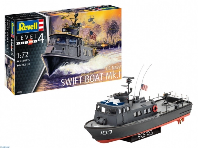 Stavebnice modelu US Navy Swift Boat MK.I