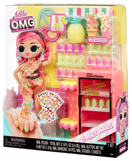L.O.L. Surprise! OMG Nehtové studio s panenkou - Pinky Pops Fruit Shop