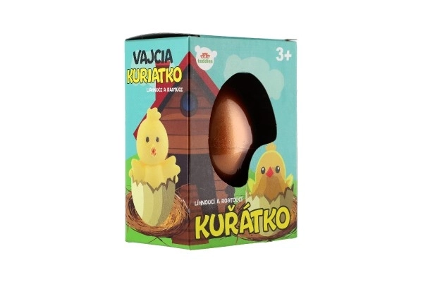 Líhnoucí se kuřátko ve vejci