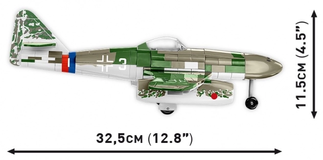 COBI 5721 II WW Messerschmitt ME 262A-1A, 1:32, 390 k, 1 f