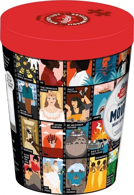 RIDLEY'S GAMES Puzzle Bucket List: 50 filmů, které musíte vidět 1000 dílků