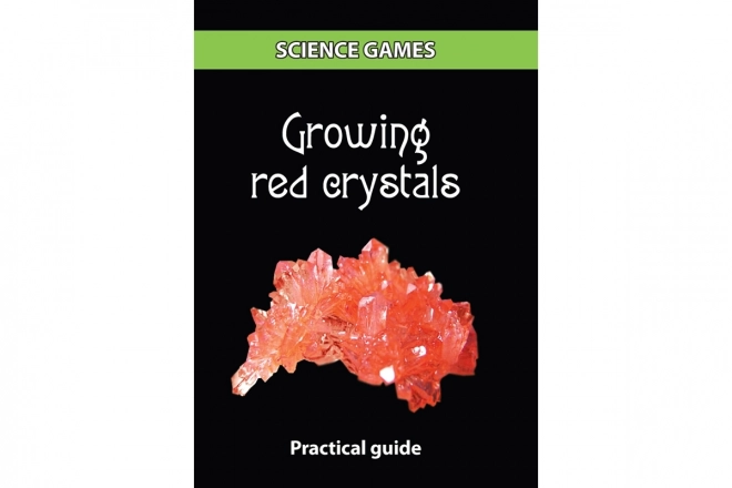 Mini chemická sada - rostoucí krystaly - červené