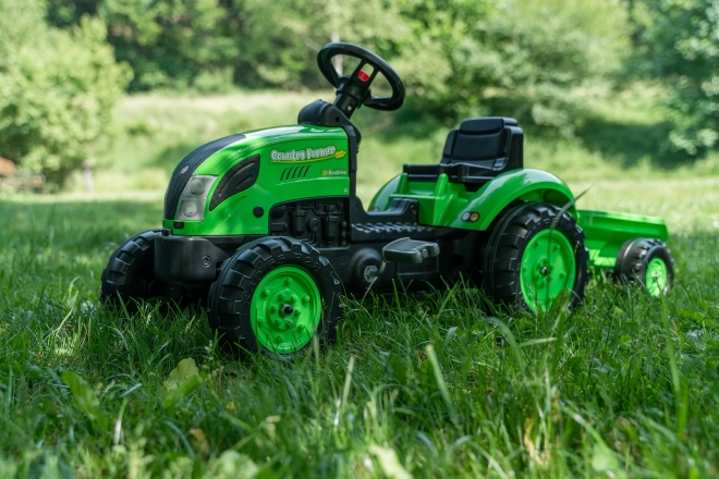 Traktor šlapací Country Farmer s valníkem