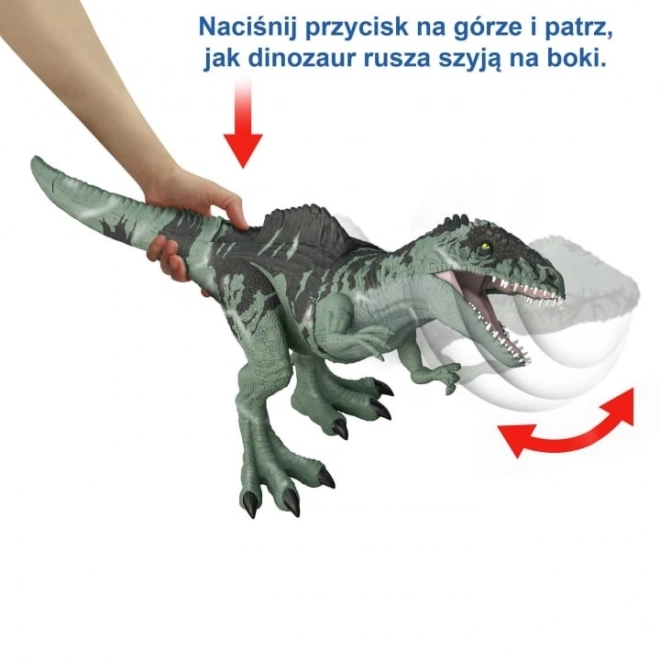 Jurský svět Útok a řev Velký dinosaurus figurka