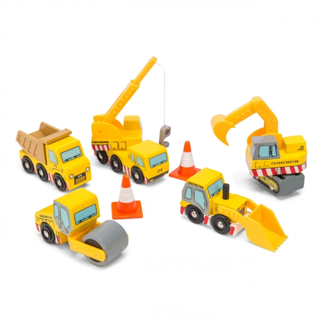 Sada stavebních strojů Le Toy Van
