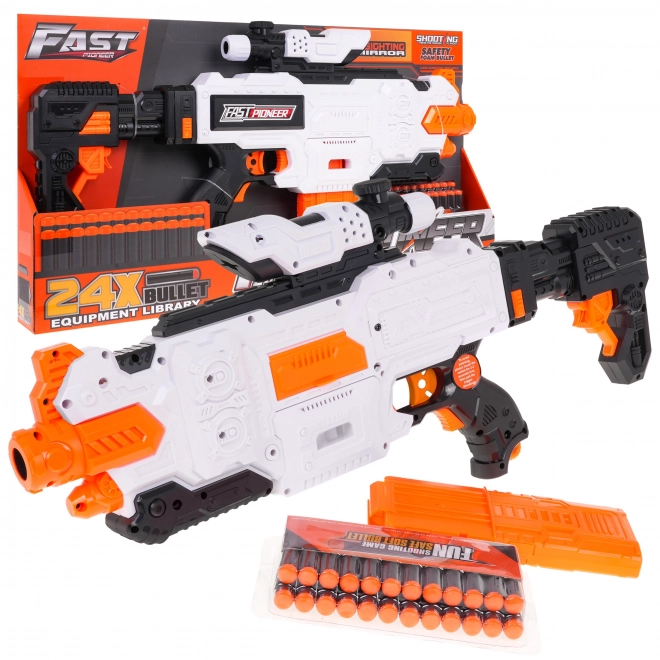 Pistol na pěnové náboje Fast Pioneer