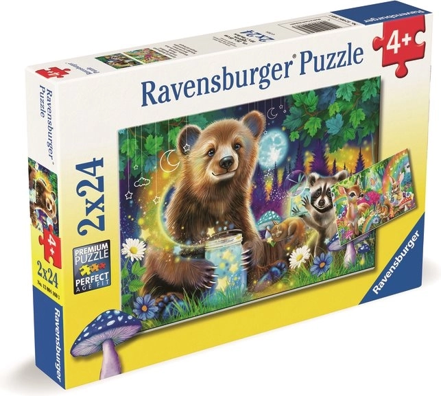 Puzzle Kamarádi z kouzelného lesa
