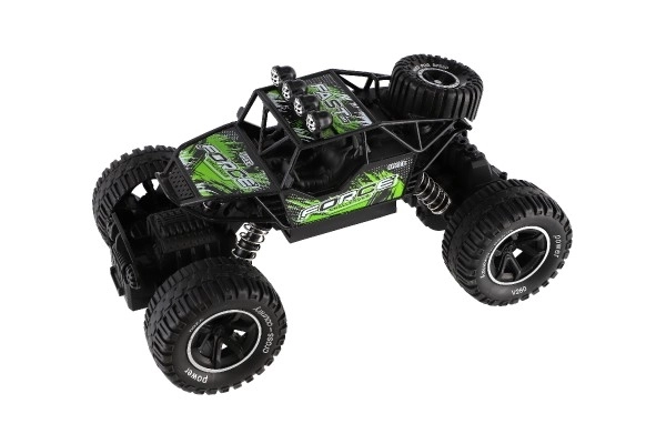 Auto RC Terénní s efektem páry zelené