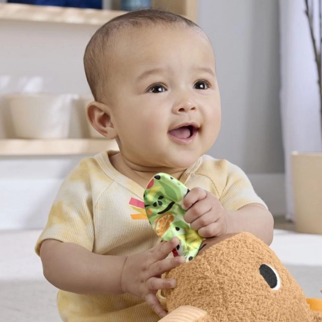 Fisher-Price plyšová hračka kapybara s příslušenstvím