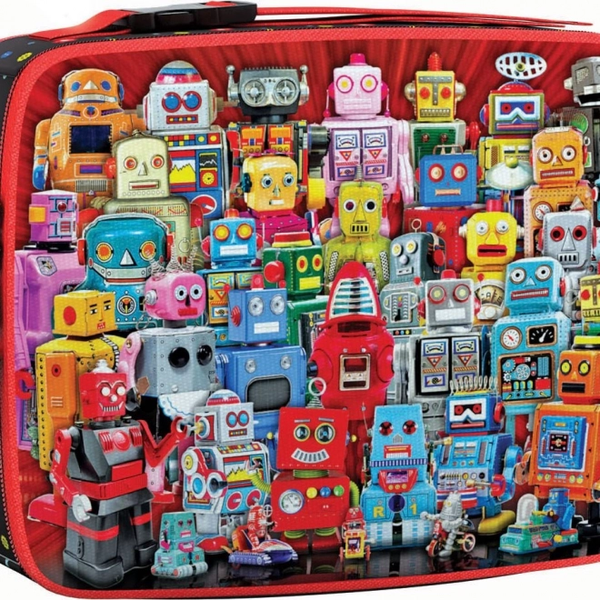 Dárek 2v1: puzzle + termo svačinový box