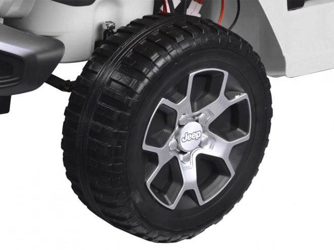 Dětské autíčko na akumulátor Jeep Wrangler Rubicon 4x4 – Bílá