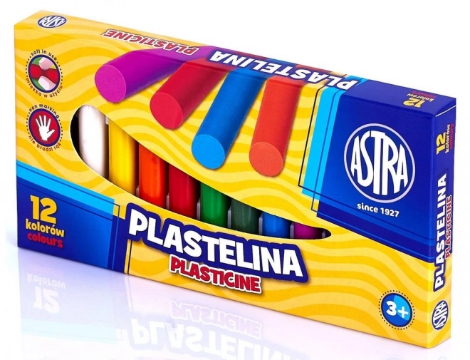 ASTRA plastelína sada 12 barev 12×13 g