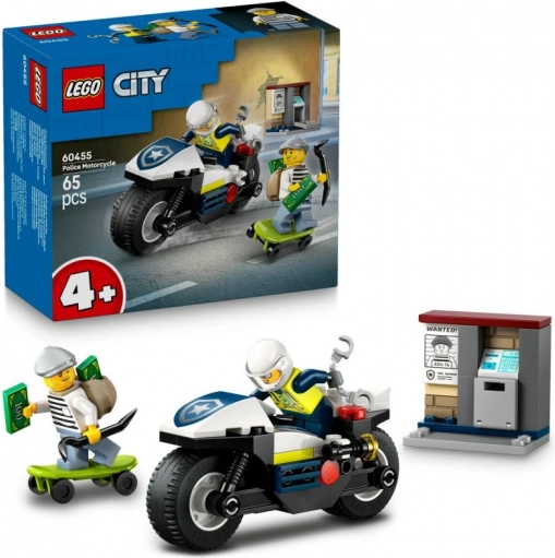 LEGO® City 60455 Honička na policejní motorce