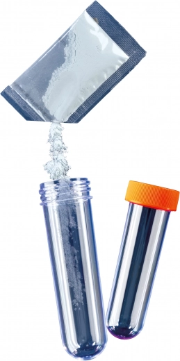 Praktické míchání ve zkumavkách