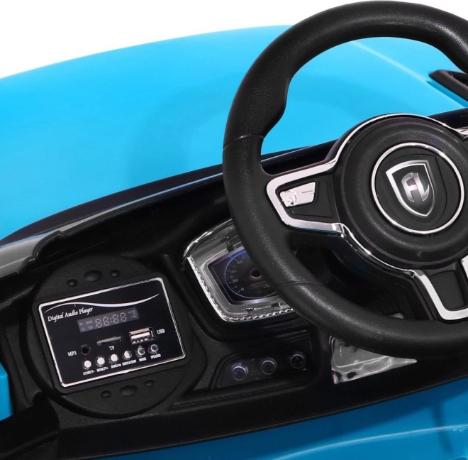 Elektrické autíčko sportovní Rapid Racer – Modré