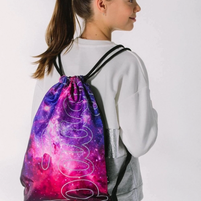 Školní set Baagl Galaxy: batoh, penál, sáček