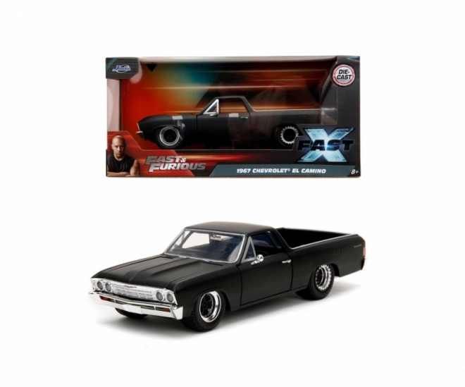 Rychle a zběsile 1967 Chevrolet El Camino 1:24