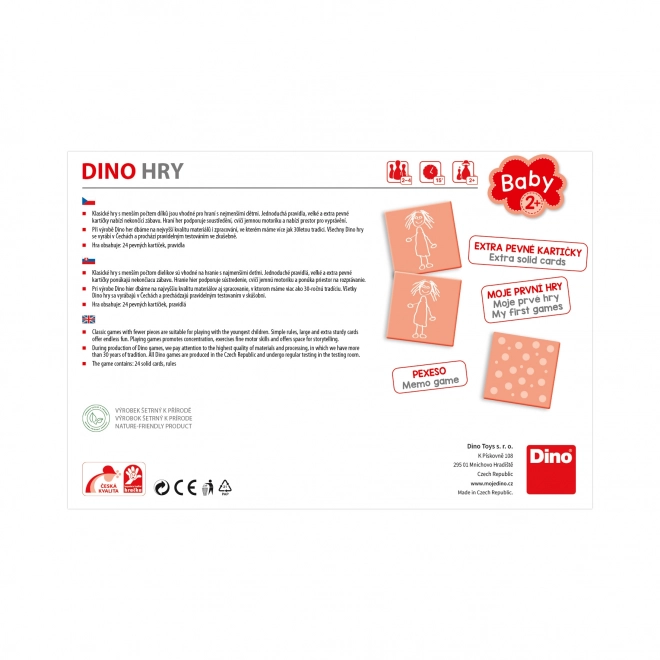 Dětské Pexeso Krteček od Dino