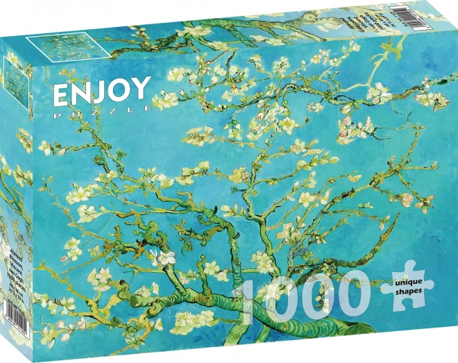 Puzzle Vincent Van Gogh větev mandlovníku 1000 dílků