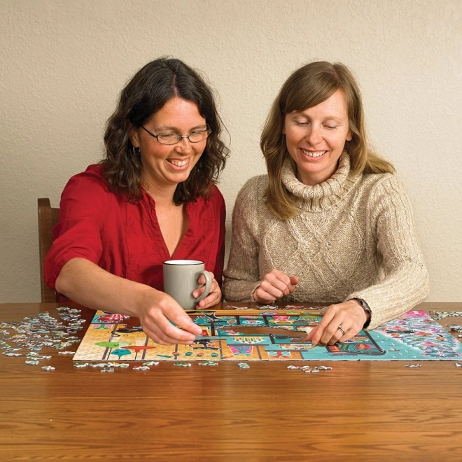 Puzzle Vánoční kočky 1000 dílků