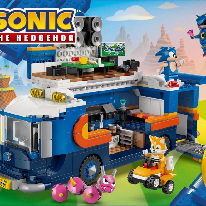 Sonic a speciální vozidlo - LEGO Sonic the Hedgehog