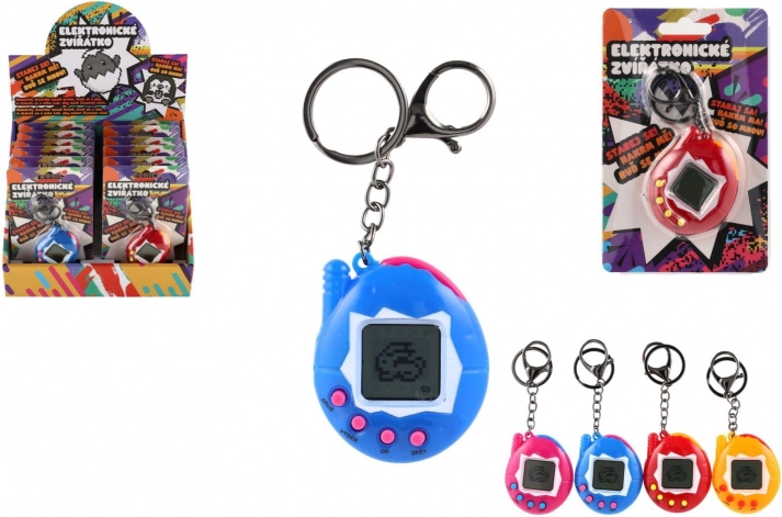 elektronické zvířátko přívěsek – digitální mazlíček tamagotchi