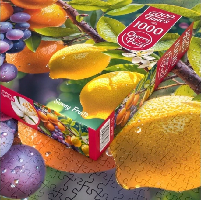 Puzzle prosluněné ovoce 1000 dílků