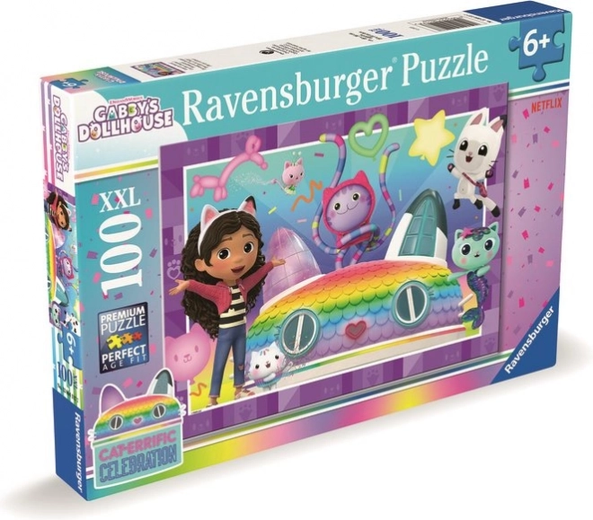 Puzzle Gábinin kouzelný domek XXL 100 dílků od Ravensburger