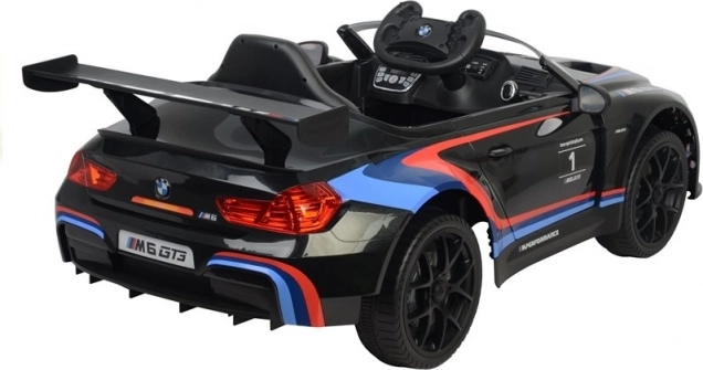 Auto na baterie BMW M6 GT3 černé
