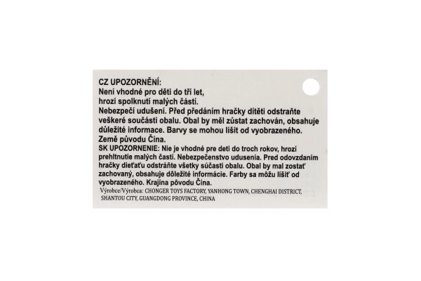 Skákací plastová kačenka na klíček