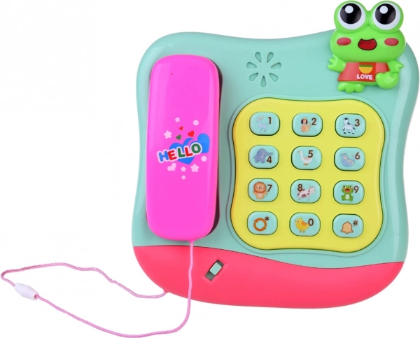 Barevný hudební telefon pro děti