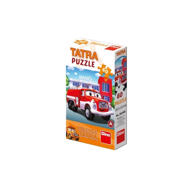 Puzzle Tatra nákladní auta 60 dílků