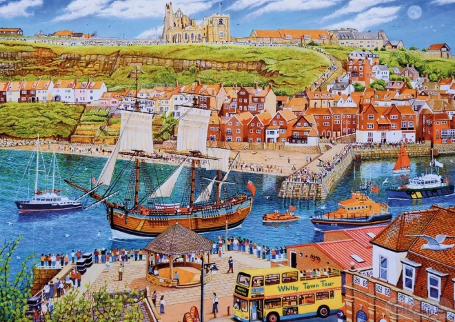 Puzzle Endeavour Whitby 500 dílků