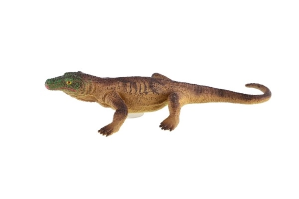 Zvířátko ještěři s přísavkou guma 22cm
