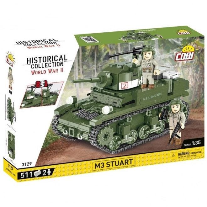 Sestava M3 Stuart 511 kostek