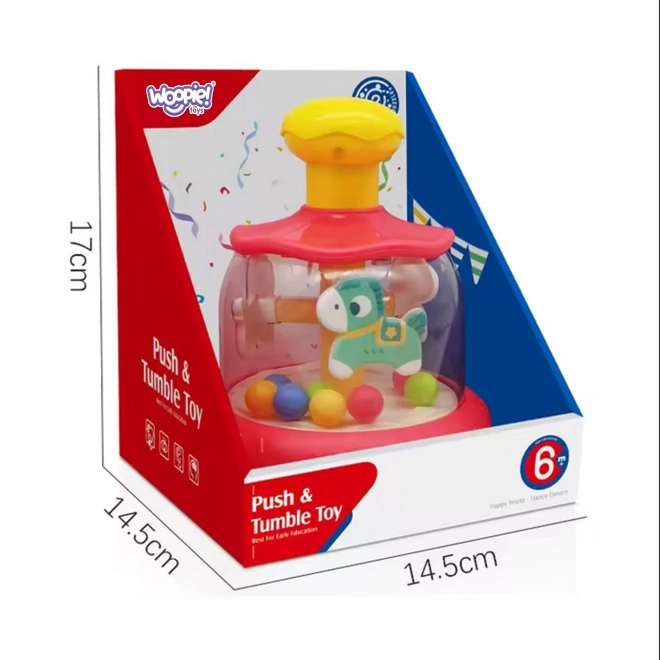 Woopie Baby Barevný Kolotoč S Kuličkami