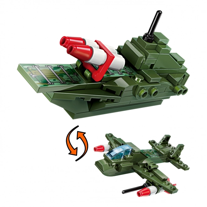 Stavebnice Qman War-Spirit Kolový Tank