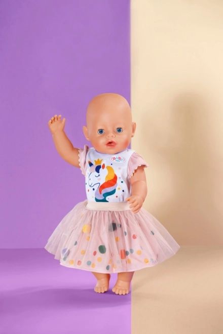 Baby Born jednorožcové tutu šatičky pro panenky