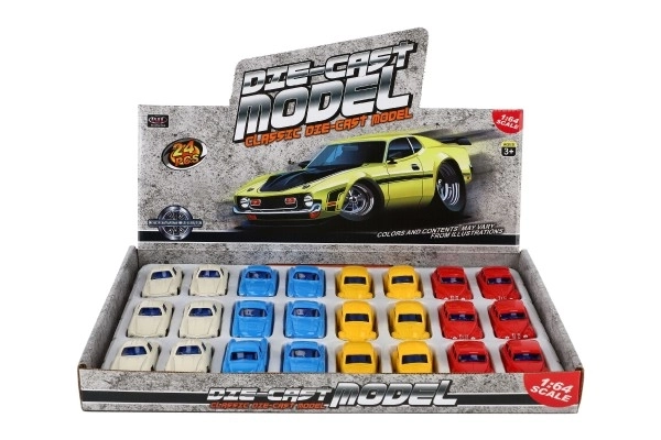 Mini auto na zpětné natažení
