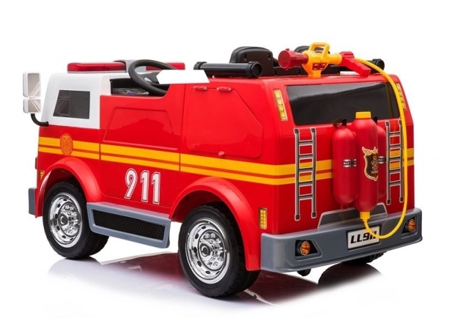 Pilot LL911 Červené hasičské auto na baterie pro děti