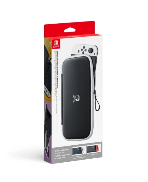 Pouzdro a ochranná fólie pro Nintendo Switch OLED