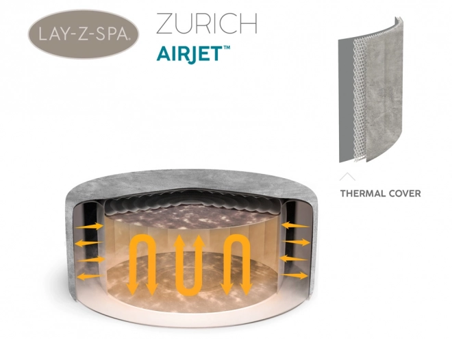 Bestway Lay-Z-Spa Zurich vířivka 2-4os 180cm 60065