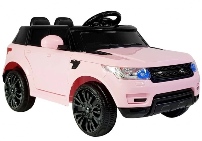 Dětské elektrické auto růžové