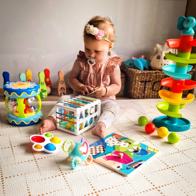 Kuličková dráha spirála pro batolata