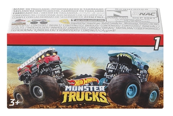 Překvapení Monster Trucks Hot Wheels Alarm