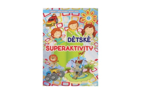 Knížka Dětské superaktivity CZ verze 20x28,5cm